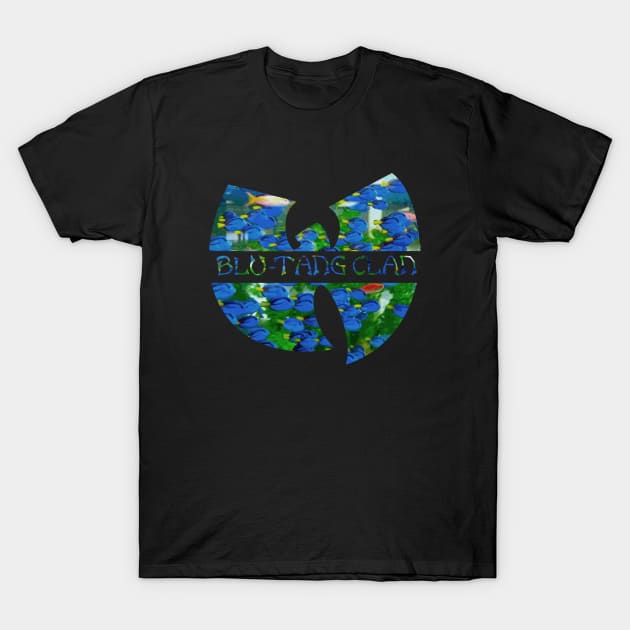 Blu-Tang Clan T-Shirt by SteddersMedia